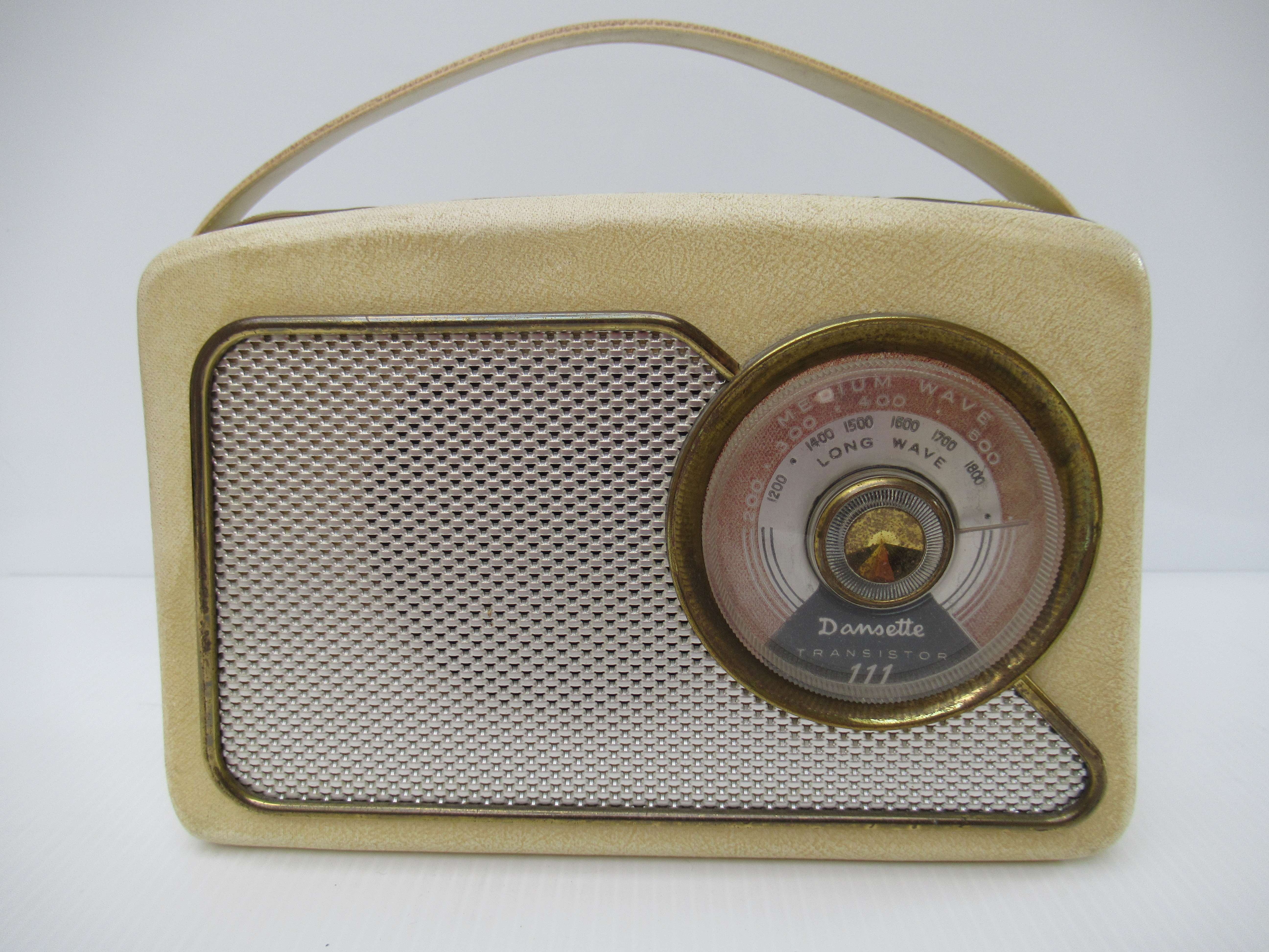 Dansette RT111 Transistor radio (front) | Peoples Collection Wales
