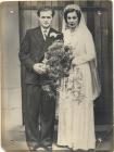 Joe Lisak and Lorna Wedding 1950