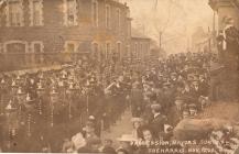 Procession Mayor's Sunday Treharris 15...