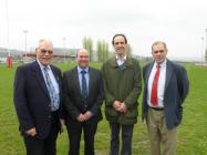 Commissioner visits Llandovery RFC