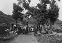 The Wimberry Market, New Radnor c1910