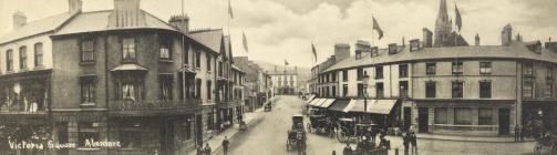 Victoria Square, Aberdare c1905