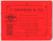Catalogue of C. Davison & Co, Buckley, c....