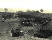 View of the excavation of the Roman...