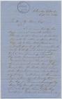 Letter sent from John Parry, master of the &...