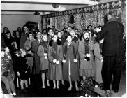 THE 1961 CHRISTMAS CHOIR 