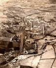  Caerffili aerial view 1950's