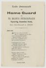 Order of Service of the Home Guard [page 1 of 2]