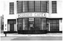 Photograph of the Corner Café, West Parade c.1940s