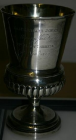 Commemorative silver goblet, November, 1809