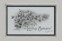 Memorial Card cover for Margaret Edwards