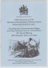 Haverfordwest Railway Centenary Programme