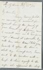 Letter from William Chambers to Henry Lawrence,...