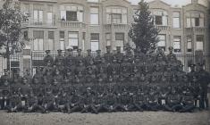 Griffith Williams 3rd from right top row POW Royal