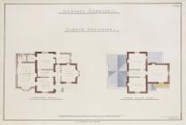 newport Cemetery, Clerk's residence, plans