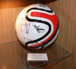 Signed match ball