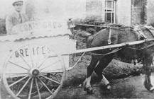 The first Conti's ice-cream van, c. 1920