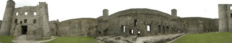 Harlech Castle pano