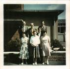 Teachers at Llwynyreos school, 1961