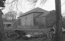 Barns at Plas Llanerchaeron home farm, 1963