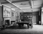 Broughton Hall dining room, 1956