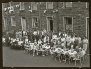 Dorvil Street party, Blaenau Ffestiniog