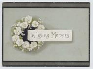 Memorial card, 1876 [image 1 of 3]