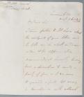 Letter from Colonel Trevor (Lord Dynevor) to [...