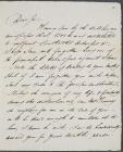 Letter from James Banning to George Spurrell,...