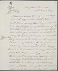 Letter from J. M. Tierney, Police Inspector, to...