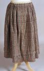 Welsh costume: flannel skirt, 19th century ...