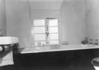 Bathroom at Dol cottage, Newbridge on Wye, 1959