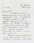 Letter, written 1961