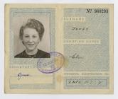 Travel pass, 1951