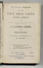 Tudalen deitl y gyfrol 'Twm Shon Catti', 1872 ...