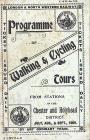 Programme of Walking and Cycling Tours, 1909 ...