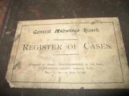 Central Midwives Board - Register of Cases
