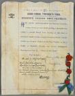 'Bardic certificate', front [image 1...