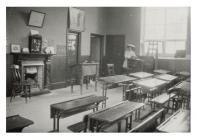Llantwit Major  The Old School - classroom
