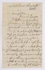 Letter from Thomas Davies to the Rev. Michael D...