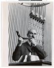 Willard Fineberg blowing the shofar at Mount...