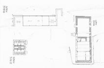 Floor plan of Nannerth Ganol and outbuildings