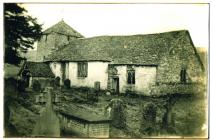 Heyope Church and churchyard