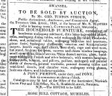 Auction Notice, The Cambrian 13 April 1849