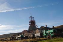 1. Start of trail: View Big Pit winding gear