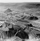 20. Aerial view of Big Pit and Coity Tips