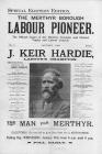 The Merthyr Borough Labour Pioneer, 1906 (page...