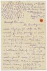 Letter sent home from the First World War by...