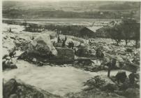 Aftermath of Dolgarrog Dam Disaster