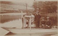 Hydroplane built by the Abergavenny-based...